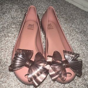 Mini Melissa Bow Flats